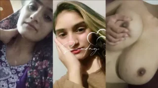 Cute Hijabi GF Boobs & Rubbing Pussy Closeup Video HD